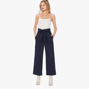 MOTHER Paperbag Greaser Ankle - Navy